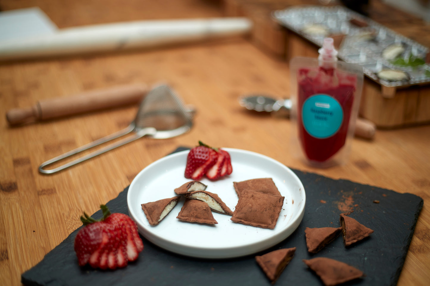 Peanut Butter & Jelly Ravioli
