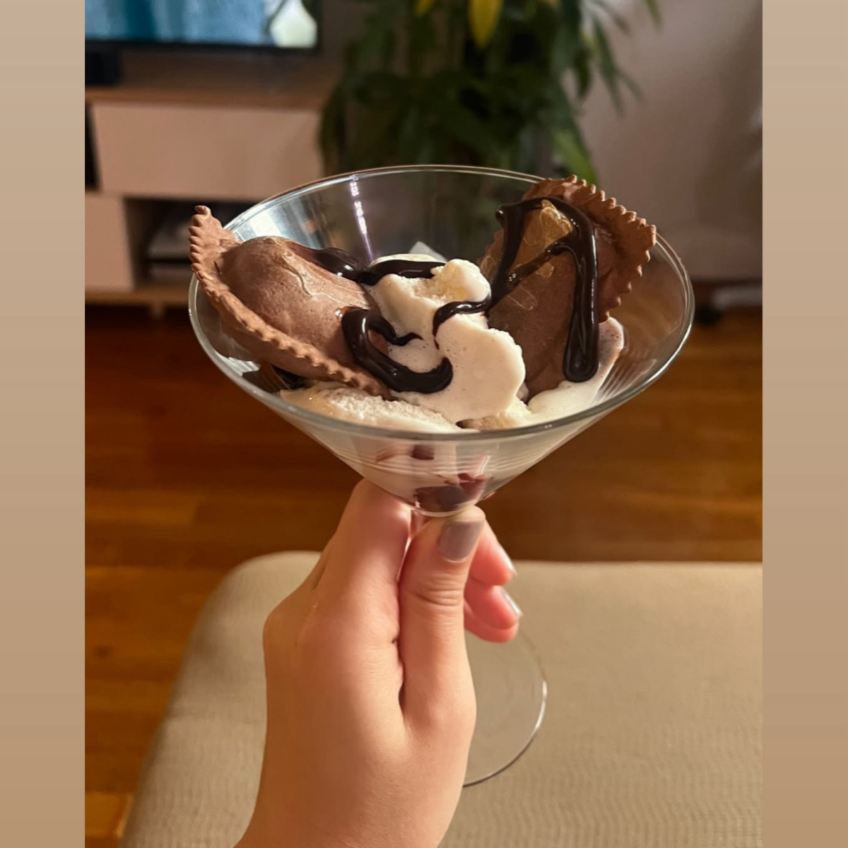 Chocolate Strawberry Cheesecake Ravioli