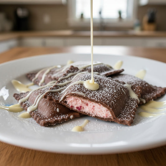 Food Service Case - Chocolate Strawberry Cheesecake Ravioli (10 lbs)