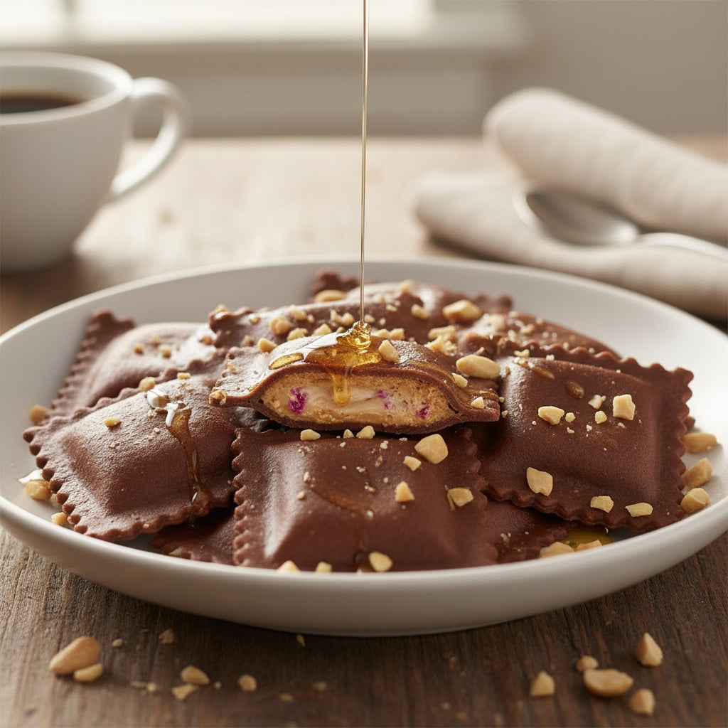 Chocolate Ravioli Bundle - Top Sellers (Strawberry Cheesecake, Peanut Butter & Jelly)