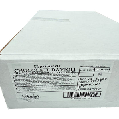 Food Service Case - Chocolate Strawberry Cheesecake Ravioli (10 lbs)
